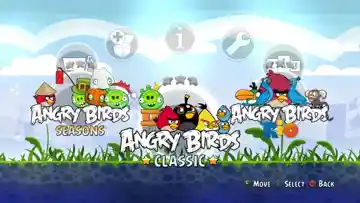 Angry Birds Trilogy (USA) (En,Fr) (v1.02) (Disc) (Update) screen shot game playing